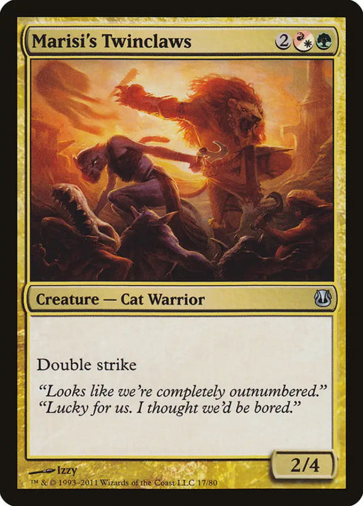 Marisi’s Twinclaws [Duel Decks: Ajani vs. Nicol Bolas] - MTG Single