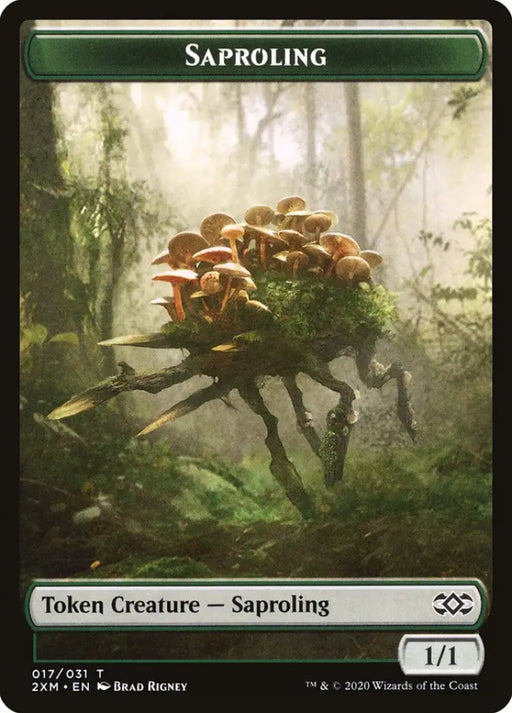 Marit Lage // Saproling Double-Sided Token [Double Masters Tokens] - MTG Single