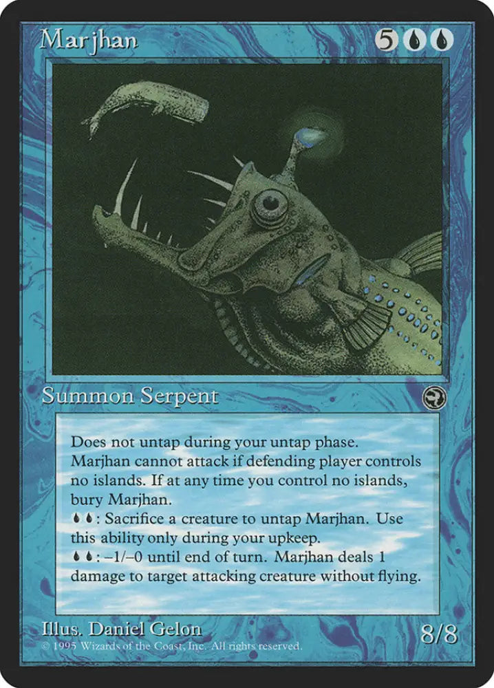 Marjhan [Homelands] - MTG Single