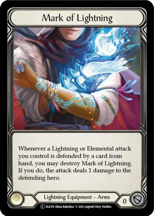 Mark of Lightning [Tales of Aria Unlimited] Unlimited Rainbow Foil - Flesh And Blood Single