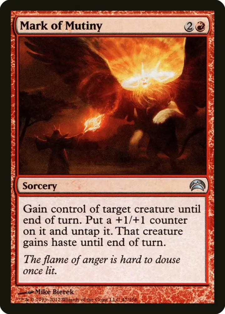 Mark of Mutiny [Planechase 2012] - MTG Single