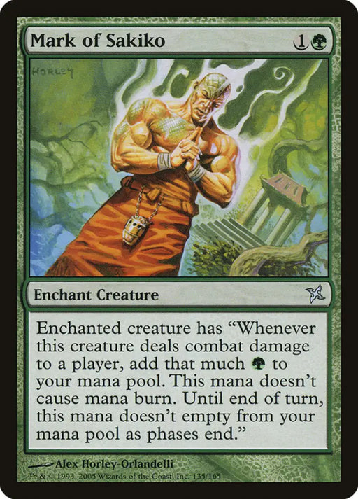 Mark of Sakiko [Betrayers of Kamigawa] - MTG Single
