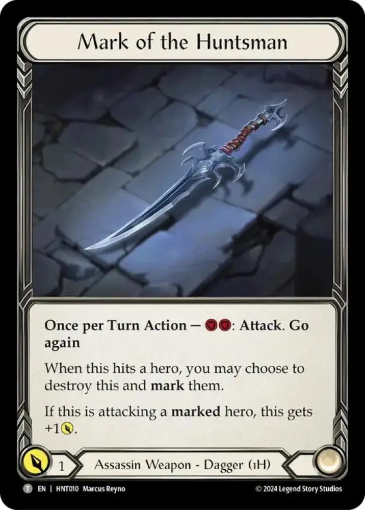 Mark of the Huntsman // Kunai of Retribution [The Hunted] - Flesh And Blood Single