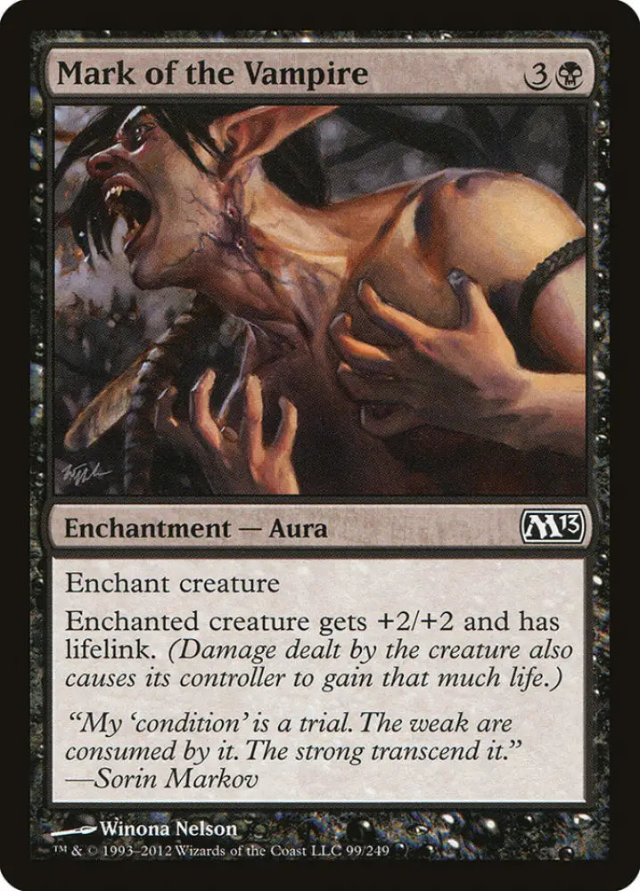 Mark of the Vampire [Magic 2013] - MTG Single