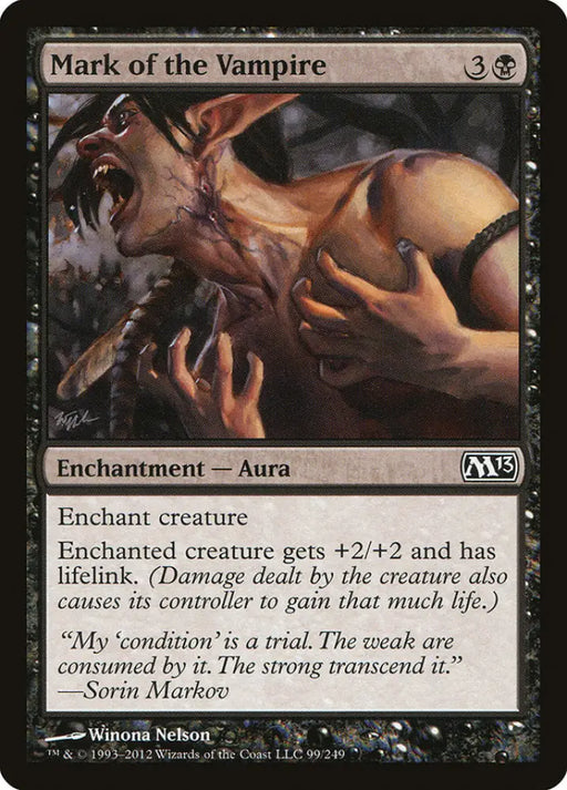 Mark of the Vampire [Magic 2013] - MTG Single