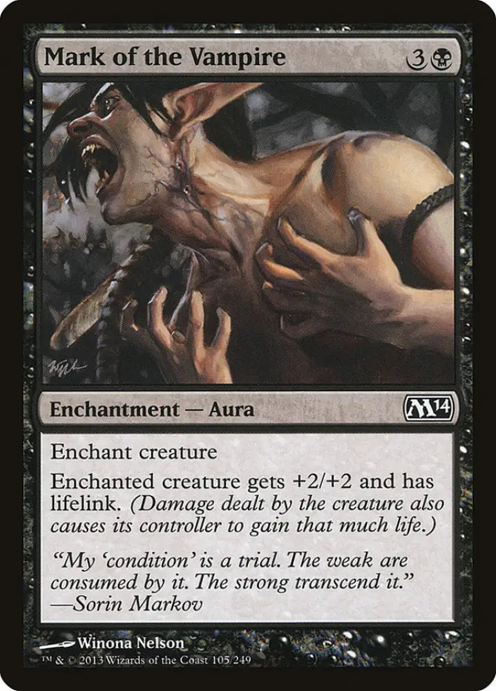 Mark of the Vampire [Magic 2014] - MTG Single