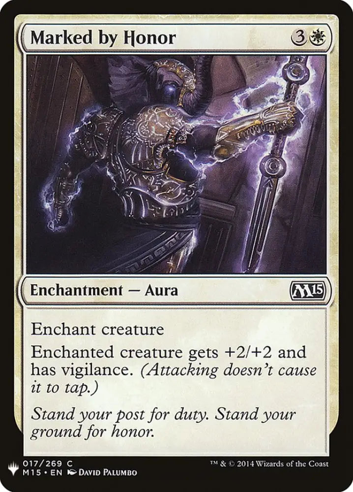 Marked by Honor [Mystery Booster] - MTG Single