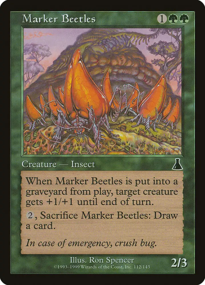 Marker Beetles [Urza’s Destiny] - MTG Single