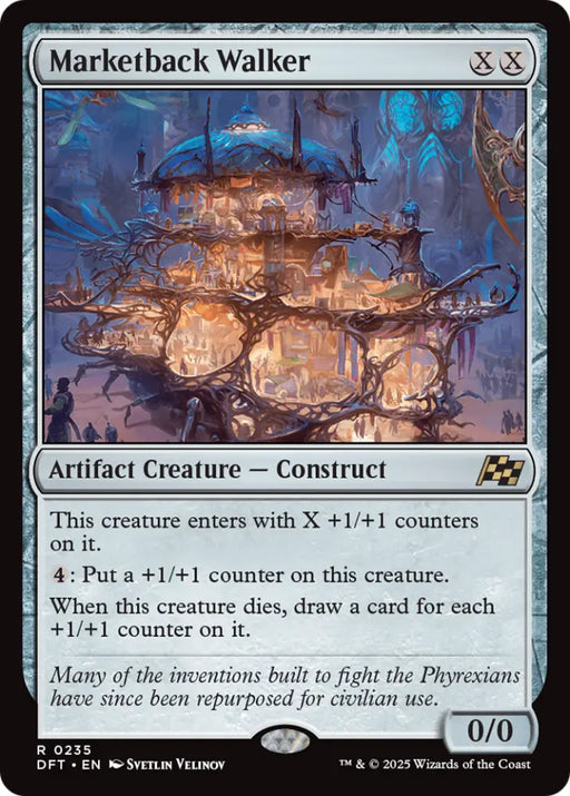 Marketback Walker [Aetherdrift] - MTG Single