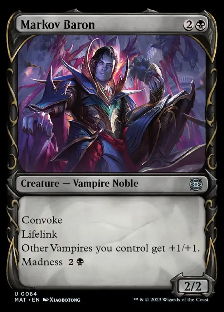 Markov Baron (Showcase) [March of the Machine: The Aftermath] - MTG Single