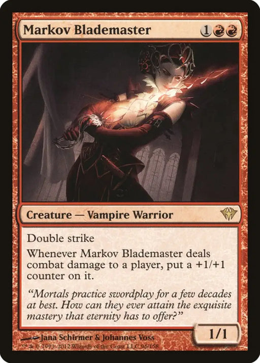 Markov Blademaster [Dark Ascension] - MTG Single
