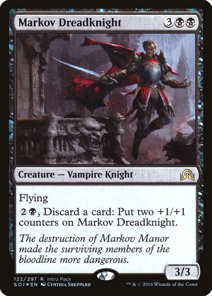 Markov Dreadknight (Intro Pack) [Shadows over Innistrad Promos] - MTG Single