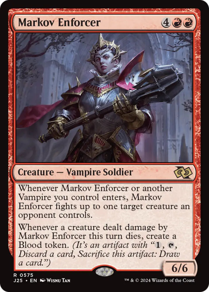 Markov Enforcer [Foundations Jumpstart] - MTG Single