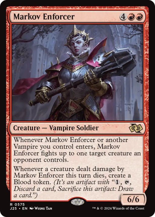 Markov Enforcer [Foundations Jumpstart] - MTG Single