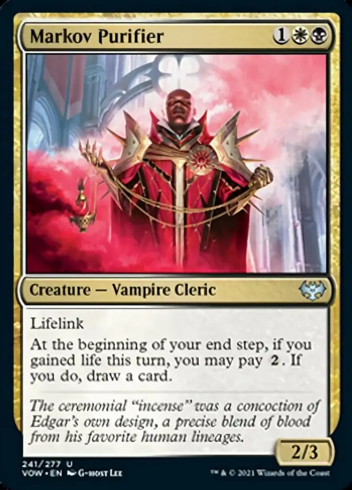 Markov Purifier [Innistrad: Crimson Vow] - MTG Single