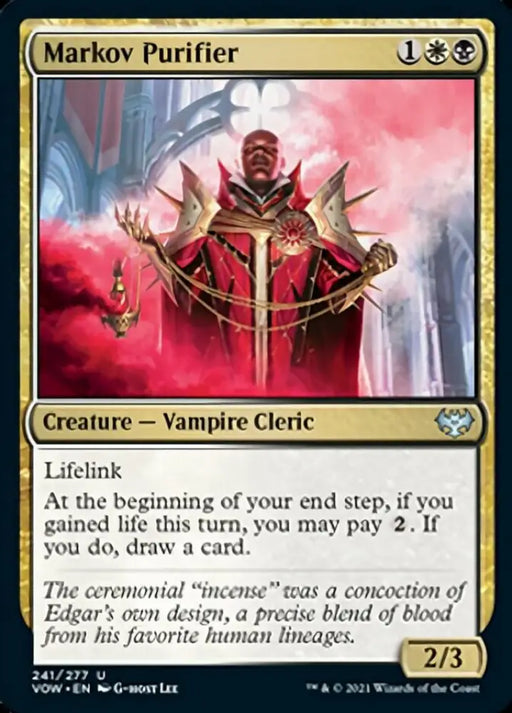 Markov Purifier [Innistrad: Crimson Vow] - MTG Single
