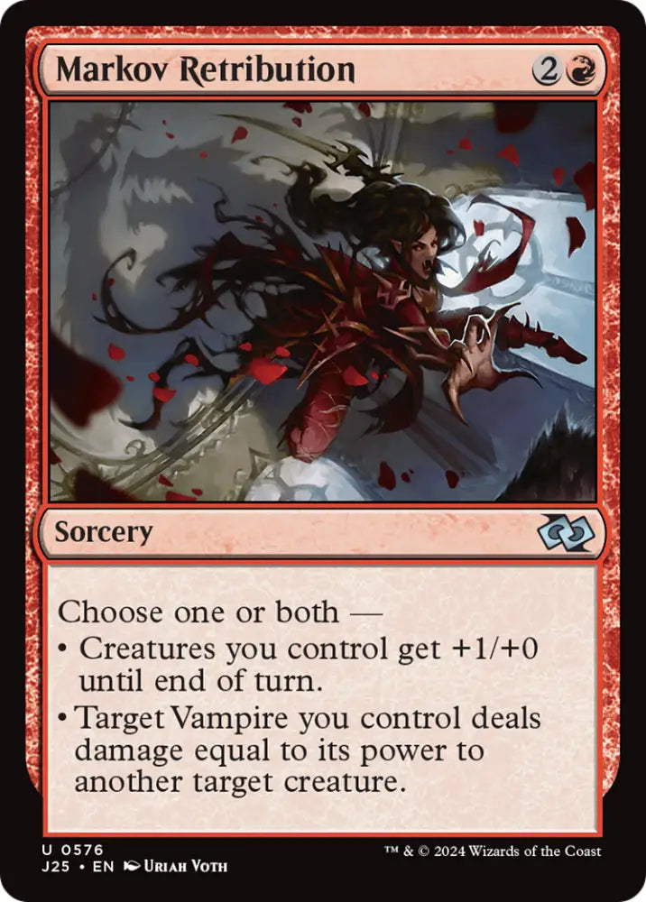 Markov Retribution [Foundations Jumpstart] - MTG Single