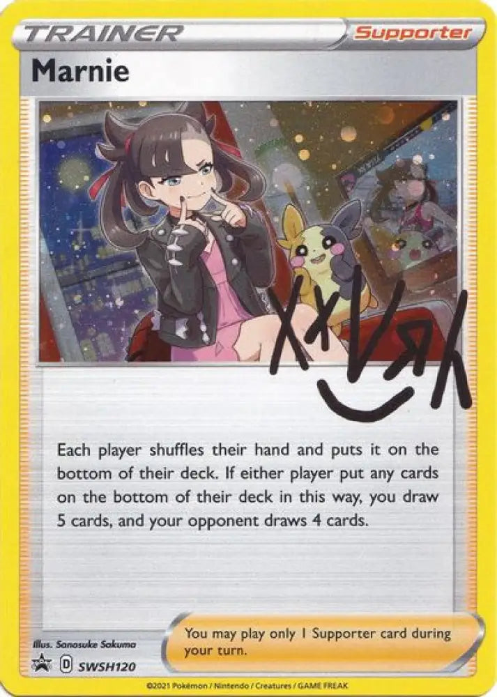 Marnie (SWSH120) [Sword & Shield: Black Star Promos] - Pokemon Single