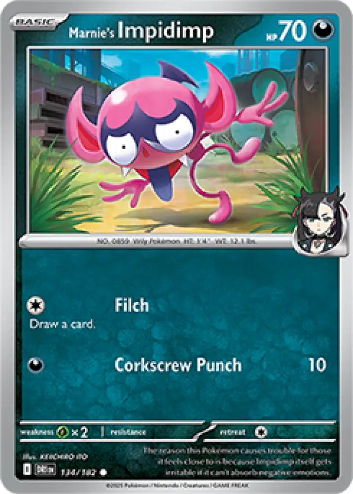 Marnie’s Impidimp [SV10: Destined Rivals] - Pokemon Single