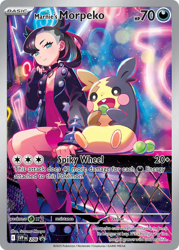 Marnie's Morpeko (206) [SV Scarlet and Violet Promo Cards]