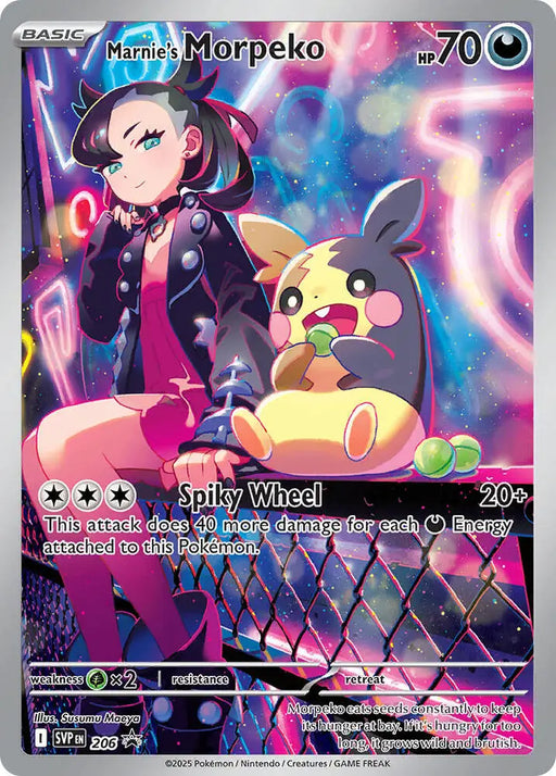 Marnie's Morpeko (206) [SV Scarlet and Violet Promo Cards]