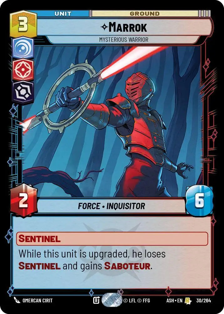 Marrok - Mysterious Warrior (30/264) [Ashes of the Empire]