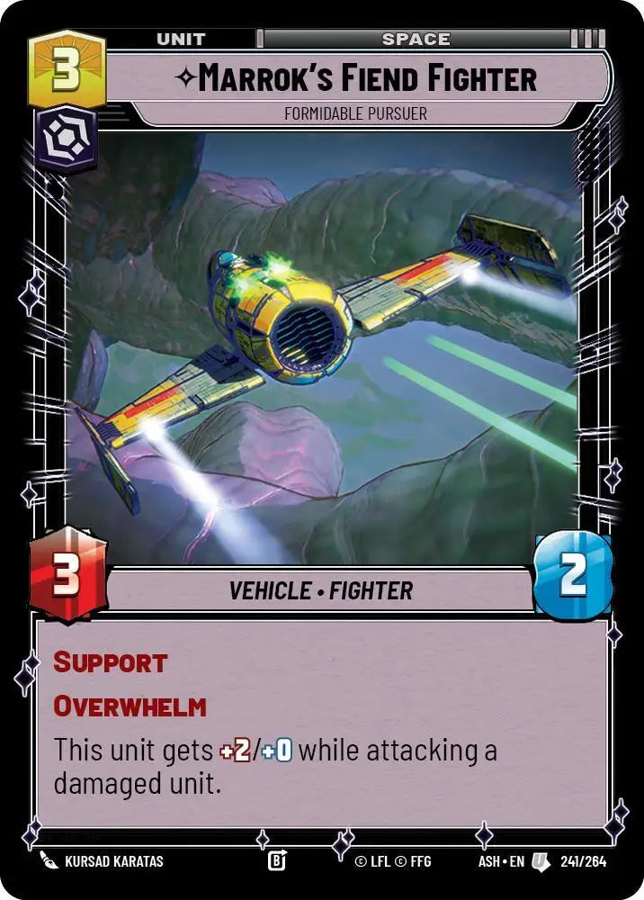 Marrok's Fiend Fighter - Formidable Pursuer (241/264) [Ashes of the Empire]