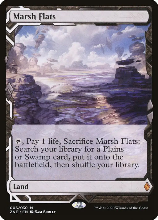 Marsh Flats (Expeditions) [Zendikar Rising Expeditions] - MTG Single