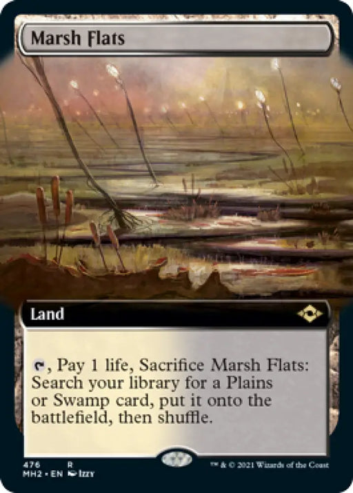 Marsh Flats (Extended Art) [Modern Horizons 2] - MTG Single