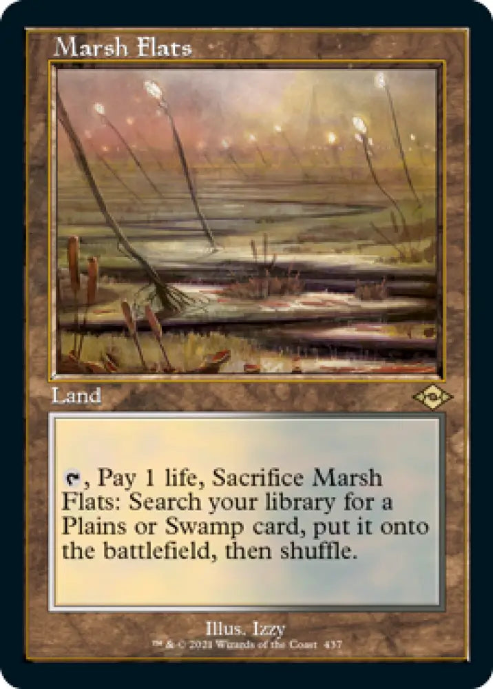 Marsh Flats (Retro) [Modern Horizons 2] - MTG Single