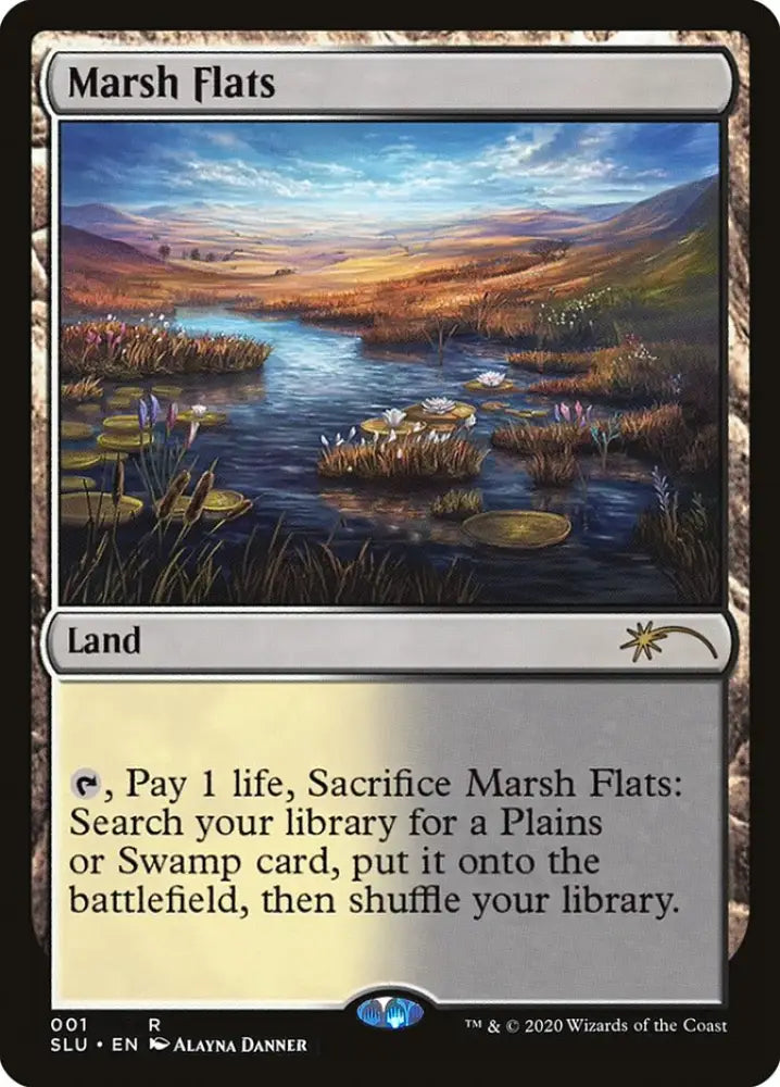 Marsh Flats [Secret Lair: Ultimate Edition] - MTG Single