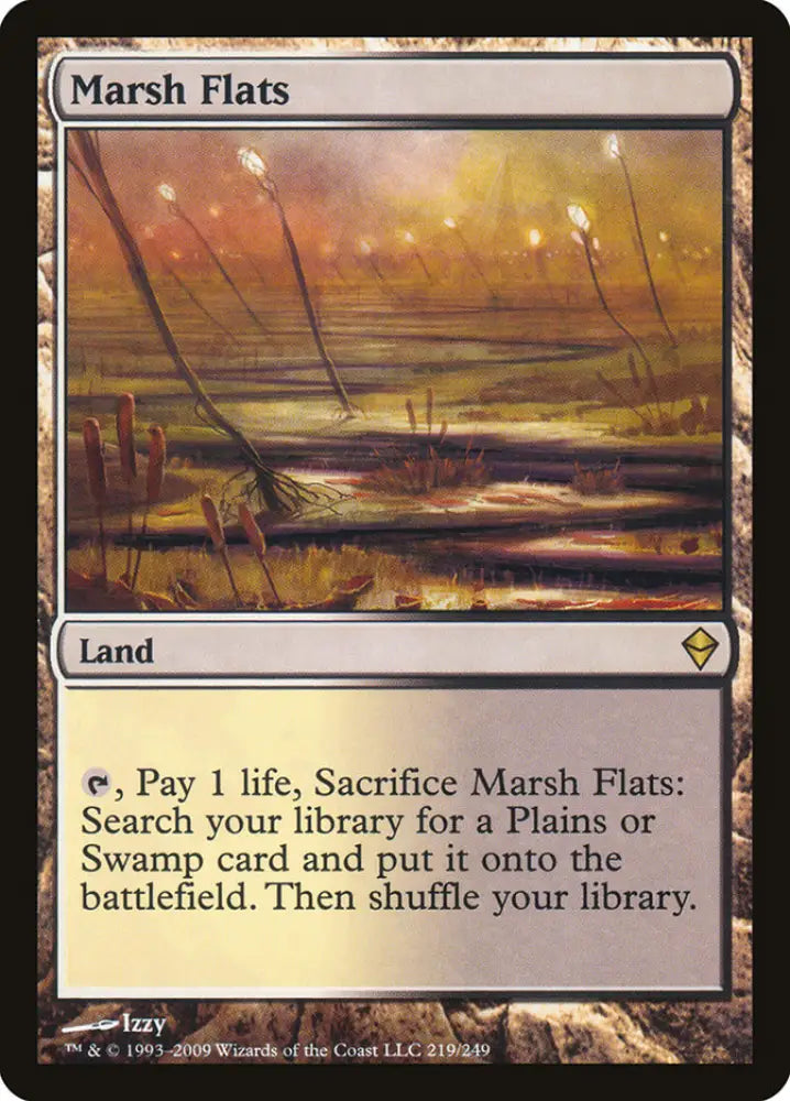 Marsh Flats [Zendikar] - MTG Single
