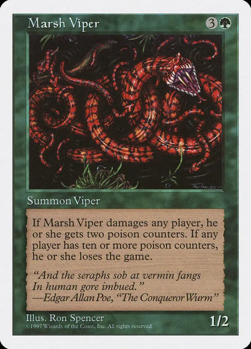 Marsh Viper [Fifth Edition] - MTG Single