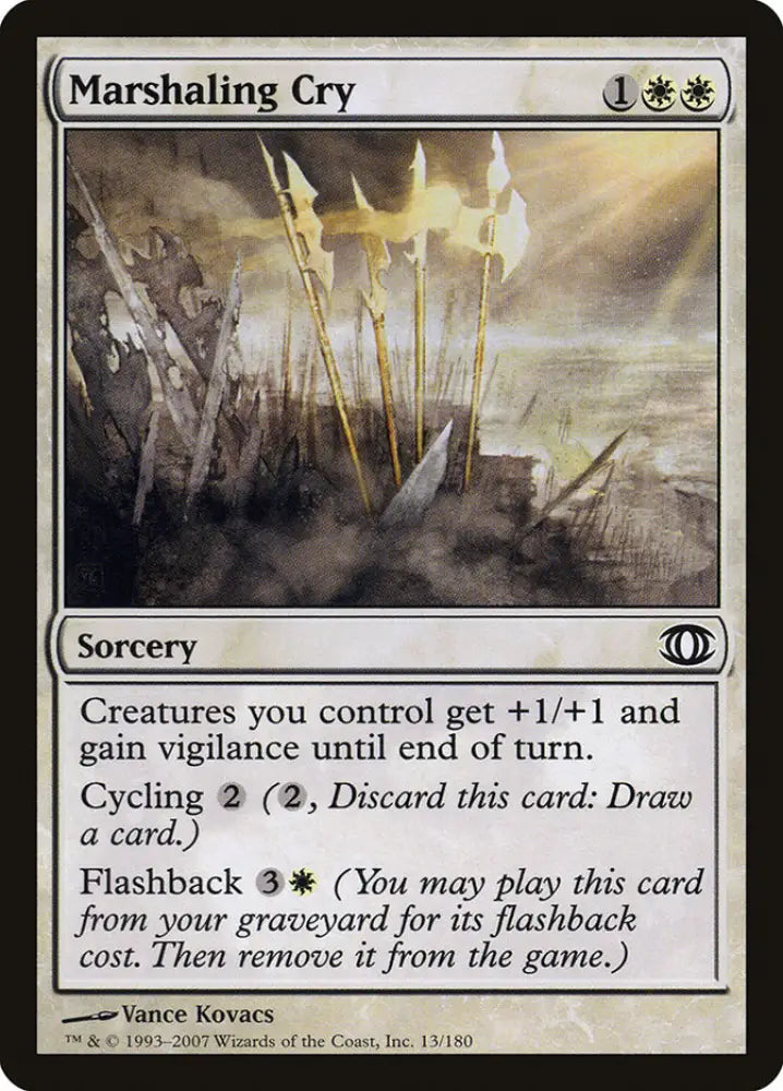 Marshaling Cry [Future Sight] - MTG Single