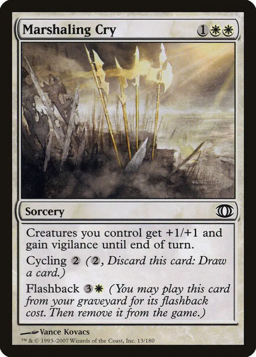Marshaling Cry [Future Sight] - MTG Single