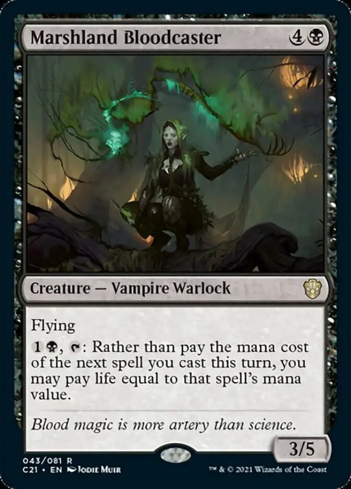 Marshland Bloodcaster [Commander 2021] - MTG Single