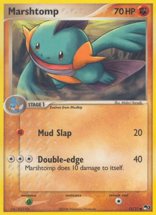Marshtomp (15/17) [POP Series 3] - Pokemon Single