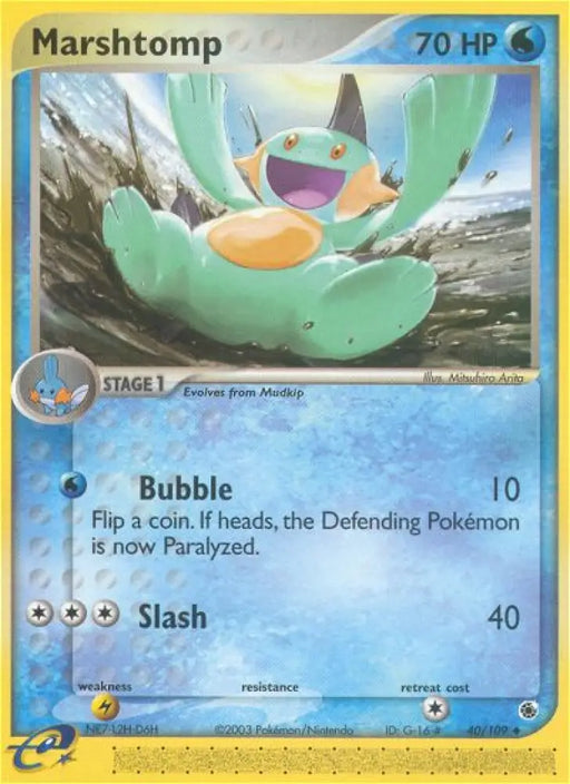 Marshtomp (40/109) [EX: Ruby & Sapphire] - Pokemon Single