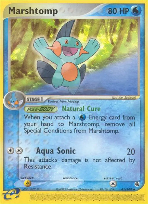 Marshtomp (41/109) [EX: Ruby & Sapphire] - Pokemon Single