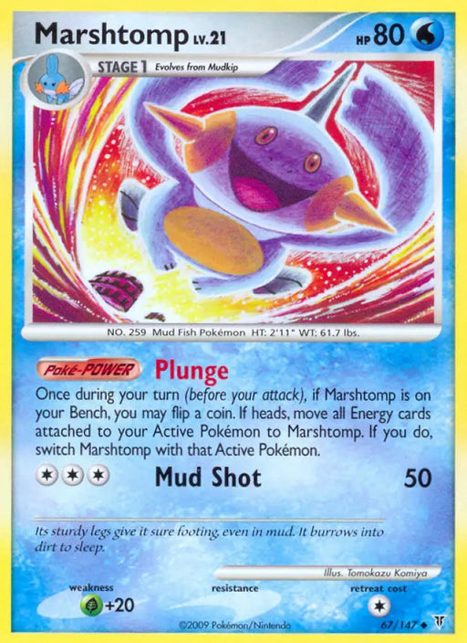 Marshtomp (67/147) [Platinum: Supreme Victors] - Pokemon Single
