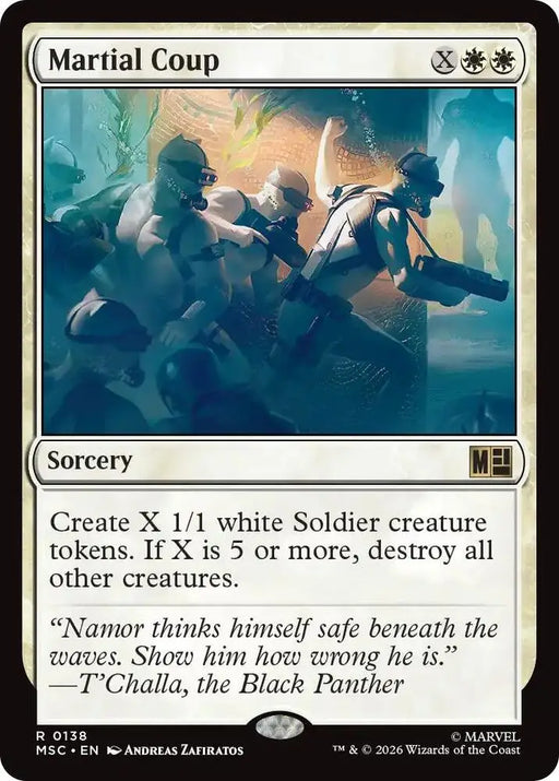 Martial Coup (138) [Marvel Super Heroes Commander]