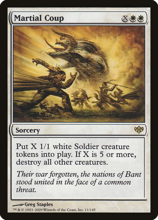 Martial Coup [Conflux] - MTG Single