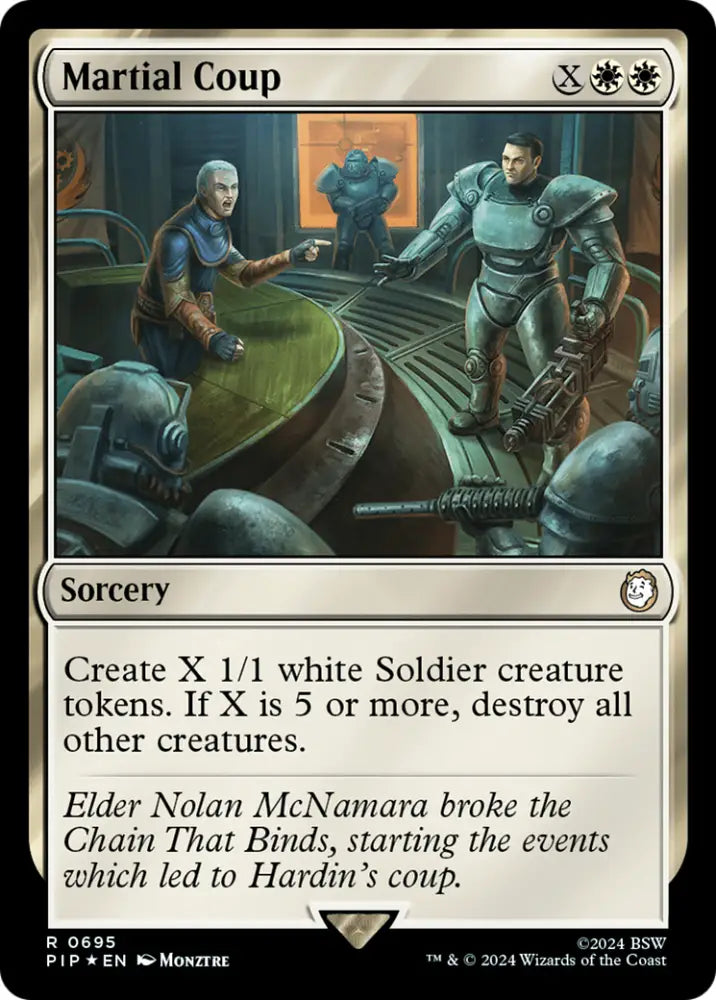 Martial Coup (Surge Foil) [Fallout] - MTG Single