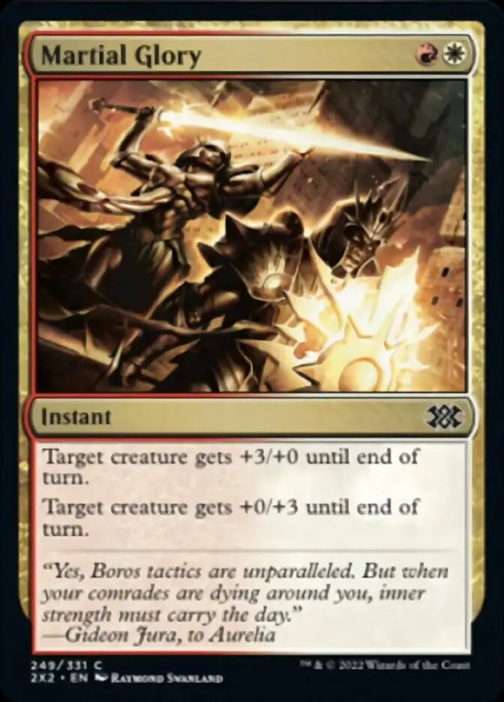 Martial Glory [Double Masters 2022] - MTG Single
