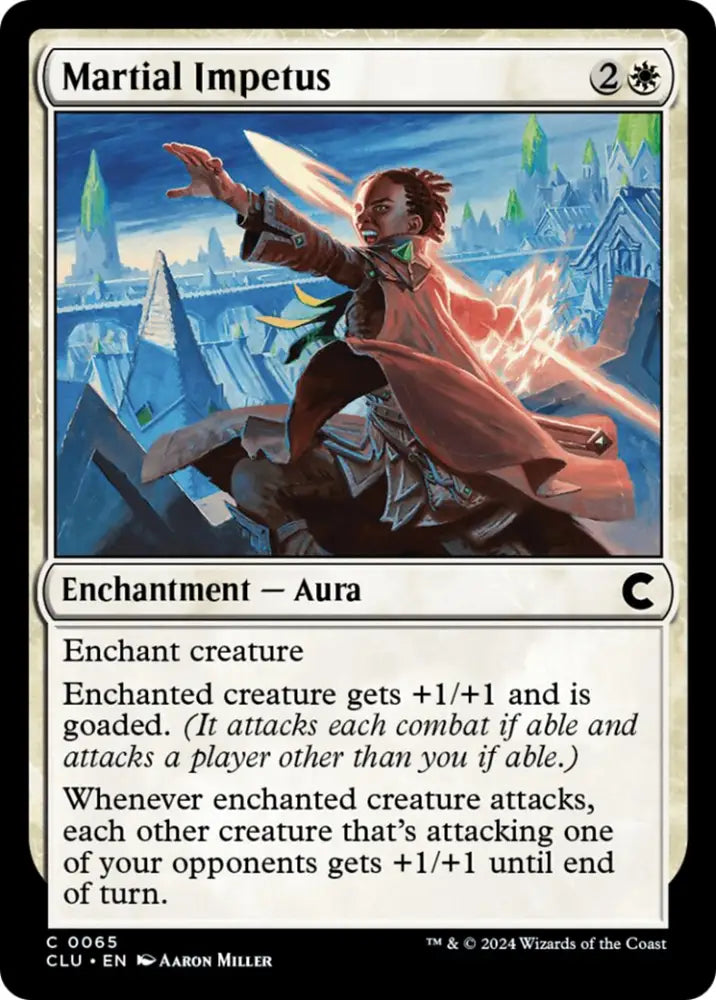 Martial Impetus [Ravnica: Clue Edition] - MTG Single