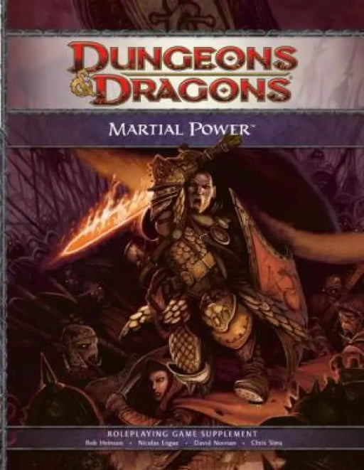 Martial Power: D&D 4E (EN) (Used) - D&D