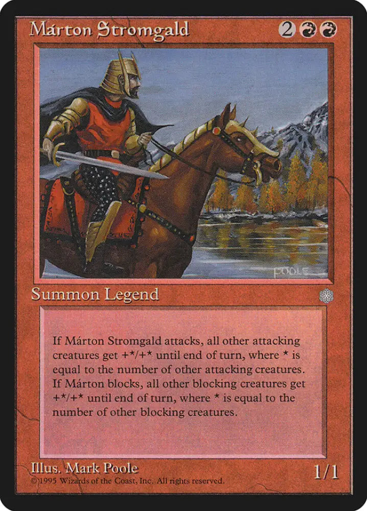 Marton Stromgald [Ice Age] - MTG Single