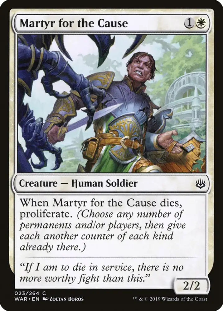 Martyr for the Cause [War of the Spark] - MTG Single