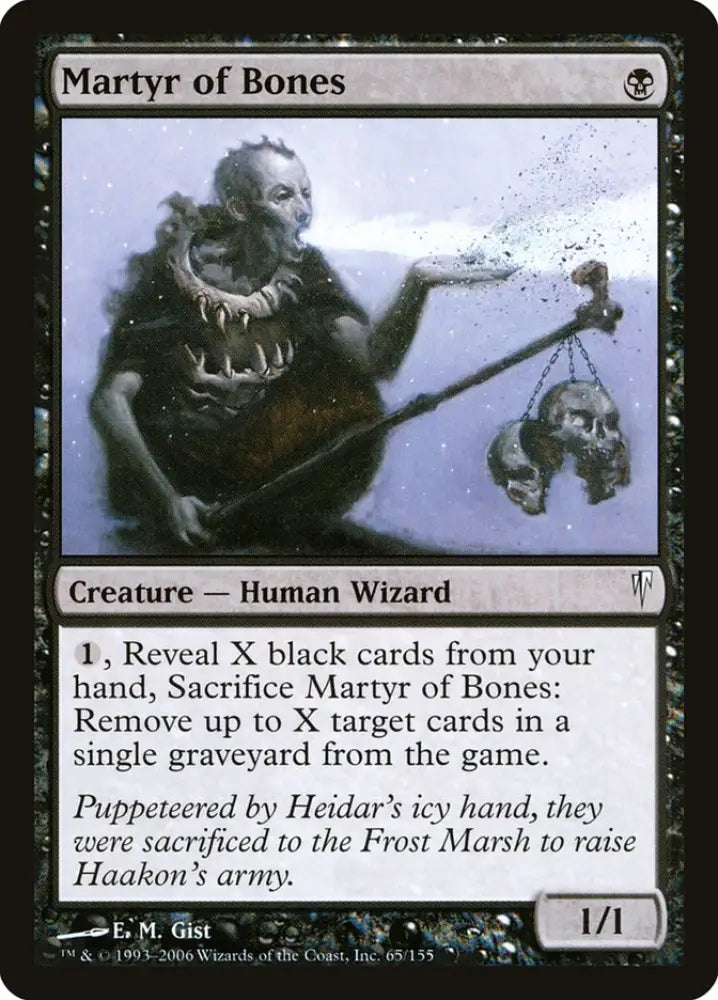 Martyr of Bones [Coldsnap] - MTG Single