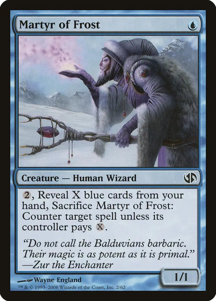 Martyr of Frost [Duel Decks: Jace vs. Chandra] - MTG Single